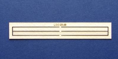 LCC 03-49 OO gauge wooden wall for 03-16